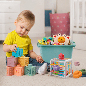 Juguete Sensorial 27 Piezas para Bebés de 6 a 12 meses