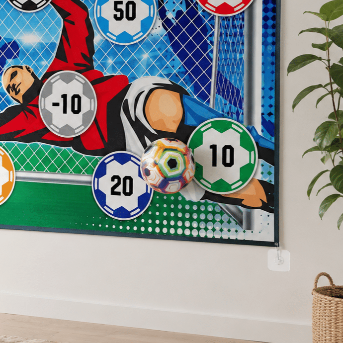 🎯 La Pelota Se Pega Con Velcro