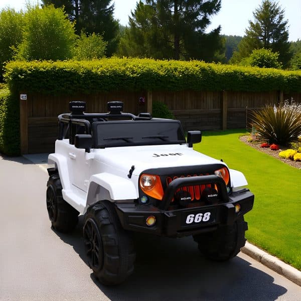 Auto Jeep Compact Batería Control remoto Luz Música - Imagen 4