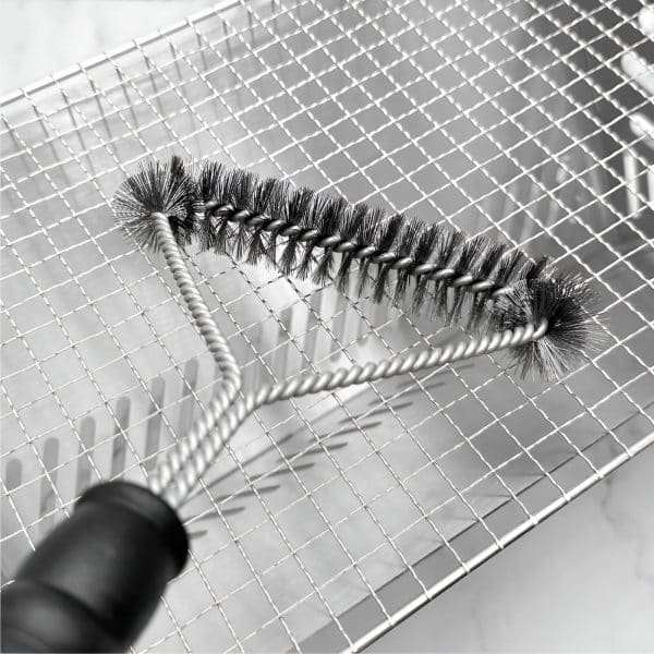 Cepillo De Alambre Para Limpiar Parrillas - Imagen 4