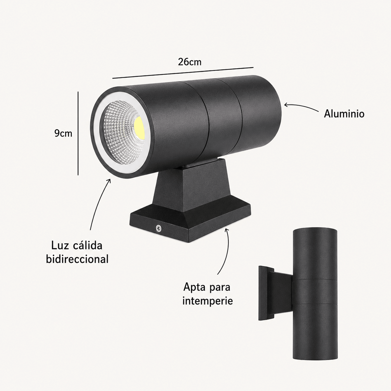 Características y medidas