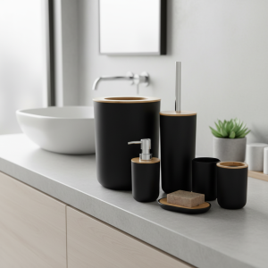 Set De Baño Juego De Accesorios Para Baño 6 Piezas Completo