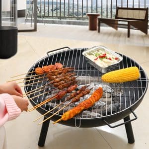 Fogón Parrillero De Jardín Con Parrilla Desmontable