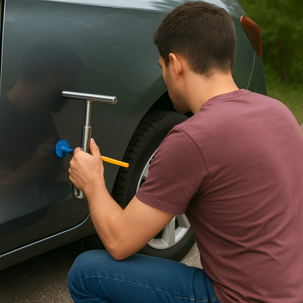 Herramienta para reparar abolladuras de auto - Imagen 2