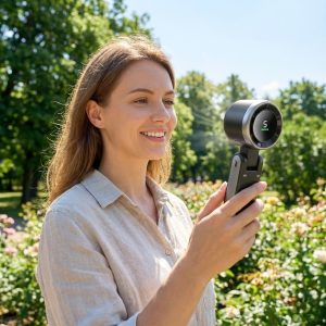 Mini Ventilador Portátil USB Plegable 5 Velocidades