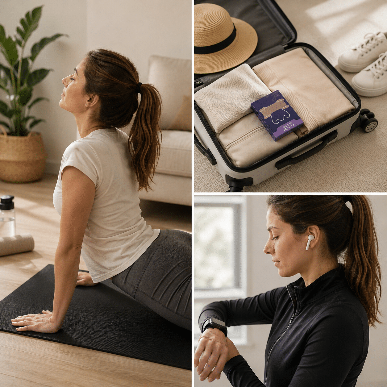 ✈️ Para Dormir, Entrenar o Viajar
