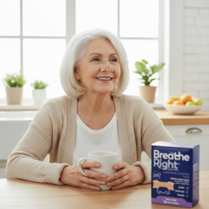 Tiras Nasales Antirronquidos Apnea Aroma Lavanda