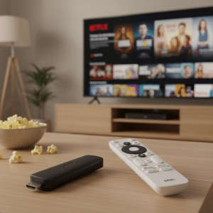 TV Box Onnstick Google HD Smart TV Control Voz