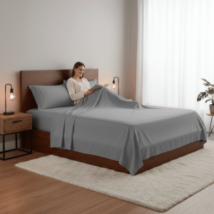 Juego De Sábanas Súper Queen Size Liso