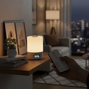 Lámpara de Noche Portátil Táctil Con Control Remoto LED