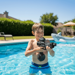Juguete Lanzador De Agua Eléctrico Niños Automático