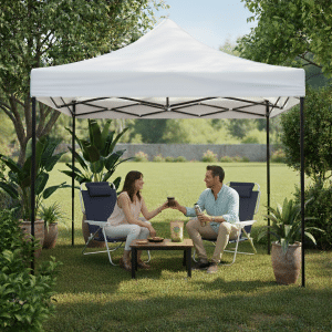 Gazebo 2x2m Plegable Resistente Impermeable Filtro UV