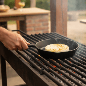 Provolonera Sartén Multiuso Hierro Fundido Parrilla