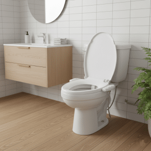 Bidet Higiénico Ducha Portátil Adaptable A Inodoro