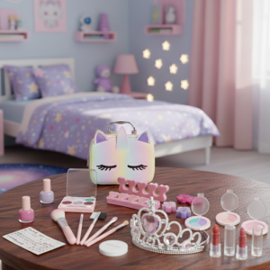 Set de Maquillaje Infantil Con Valija y Accesorios