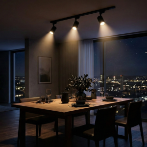 Luminaria Riel 1.5m Con 3 Spot Focos Led