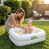 Pileta Inflable Piscina Para Bebés Y Niños Cuadrada