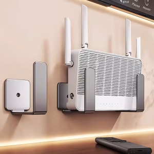 Soporte Metálico Reforzado Para Router Wifi x2