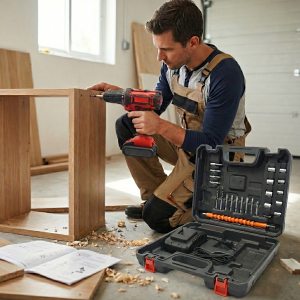 Kit Valija de Herramientas + Taladro De Mano