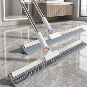 Escoba De Silicona Mágica Con Mango Extensible