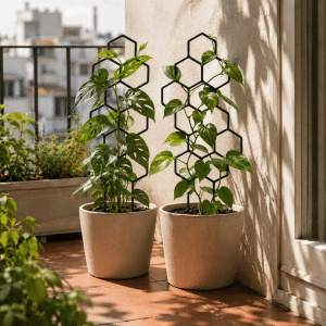 Tutor Guía Para Plantas 2 Unidades Diseño Abeja