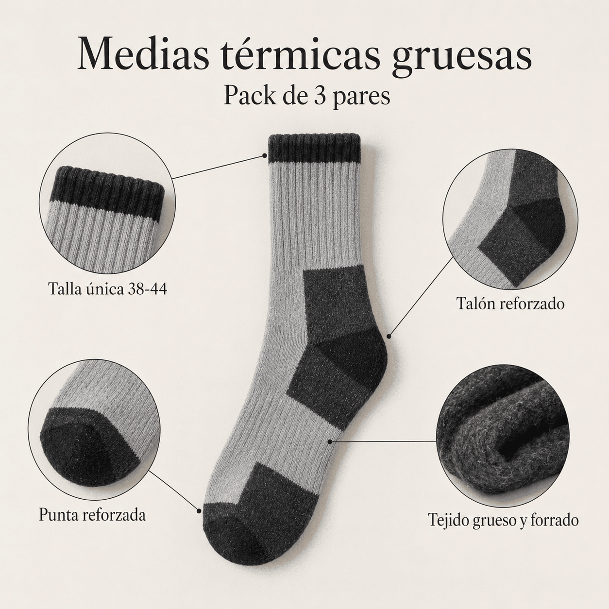 Características y medidas
