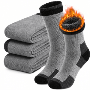 Pack 3 Pares Medias Térmicas Gruesas Forradas Invierno