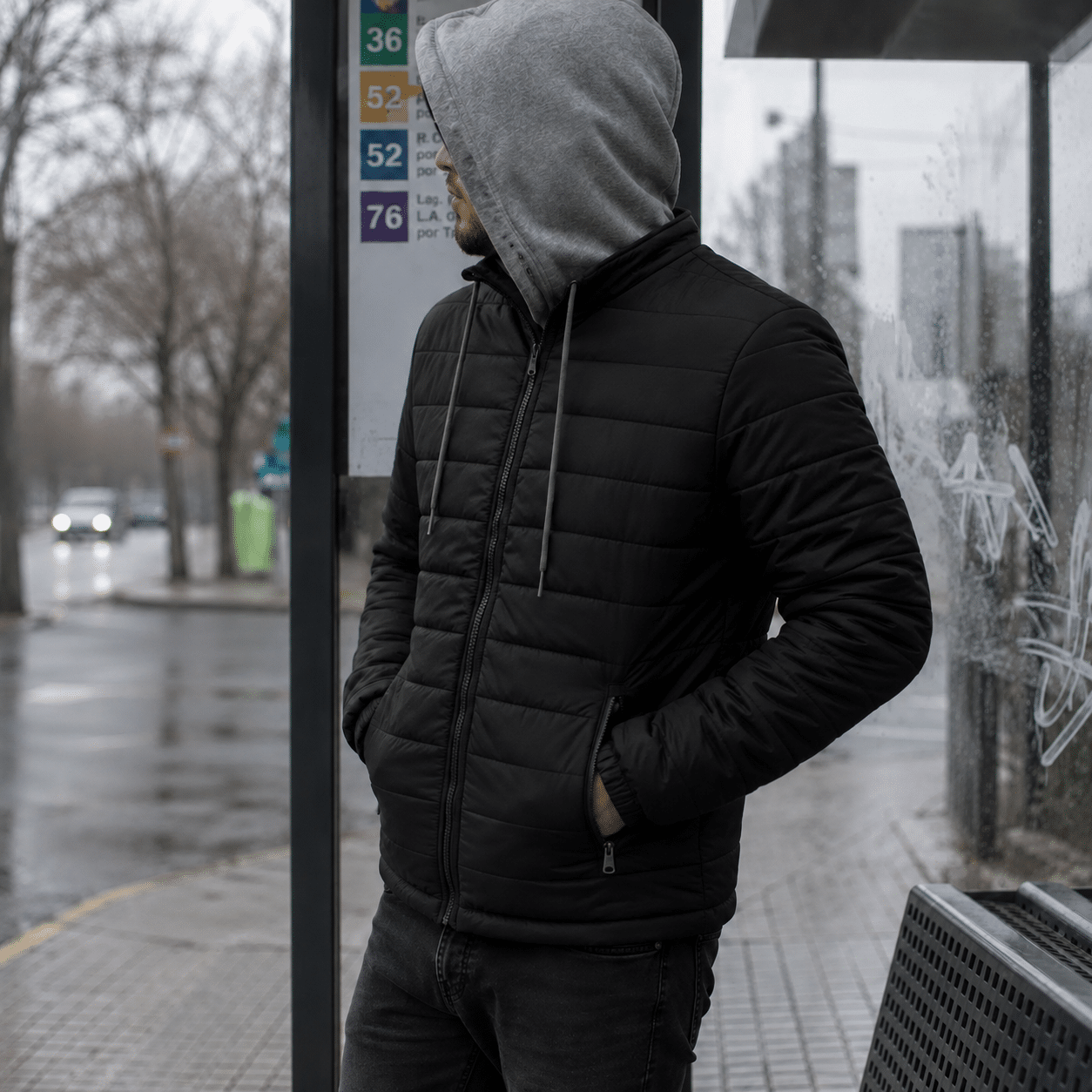 🧣 Capucha Con Forro Polar