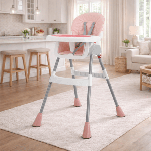 Silla De Comer Para Bebé Multiuso 2 en 1 Plegable Desmontable