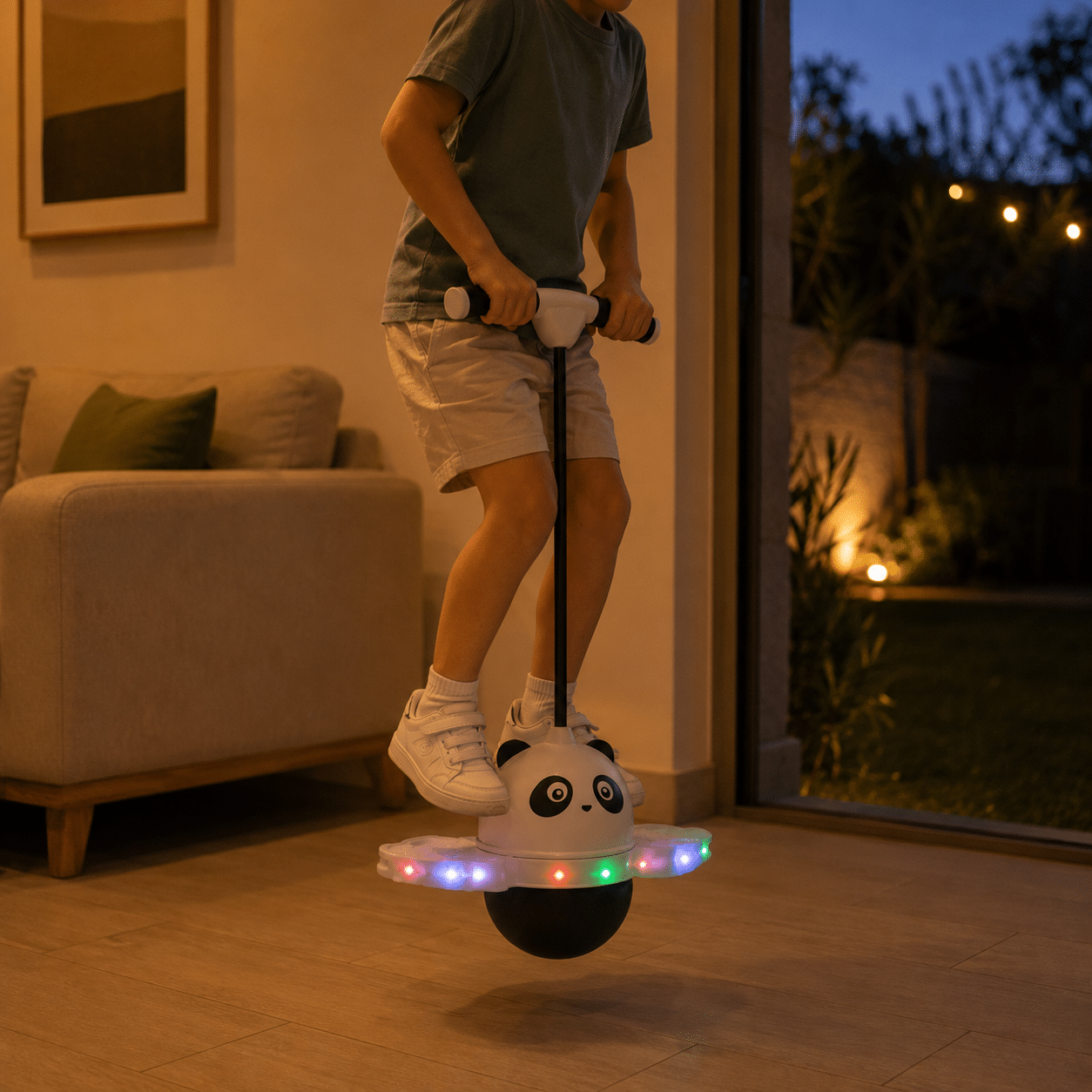 ✨ Luces Que Se Prenden Con Cada Salto