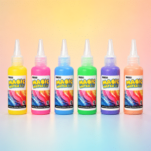 Repuesto Squishies 6 Botellas de Gel de Colores para Niños