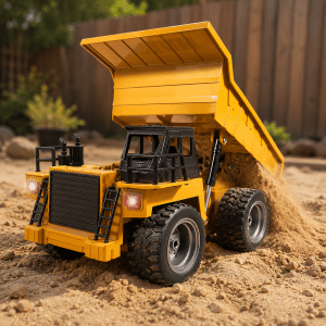 Camión Control Remoto Volquete 4x4 Luces Sonido Niños